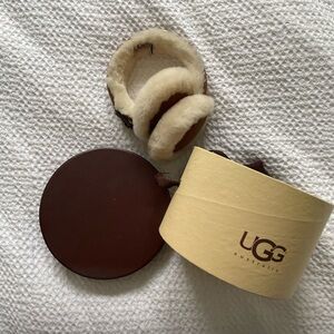 UGG Women's Tan and Brown Earmuffs